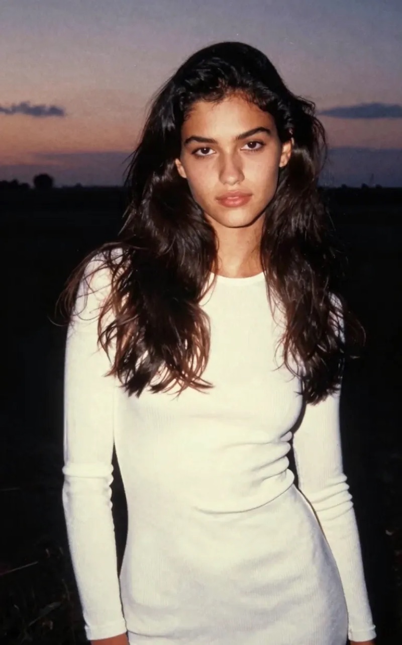 Twilight Flash · by 6vidit9 · twilight portrait, direct flash, 90s film