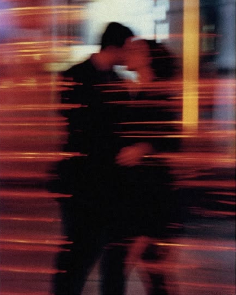 Red Transit · by Alex · motion blur, red light, street portrait