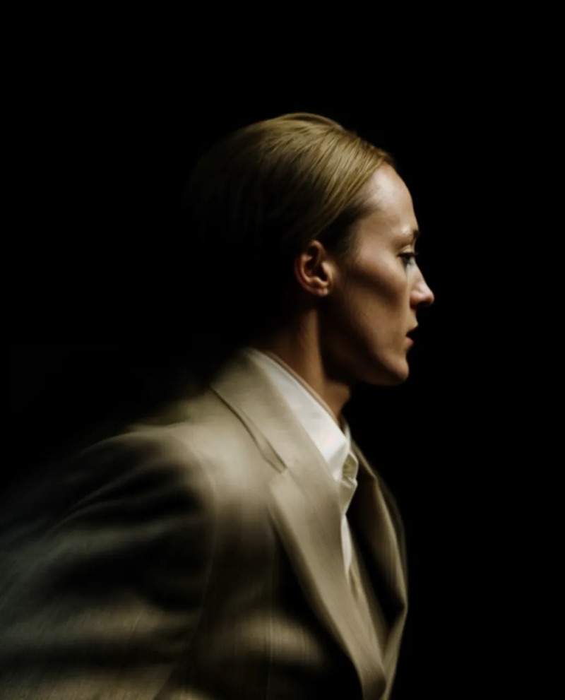 Passing Profile · by SQUAD · profile portrait, motion blur, tailored suit