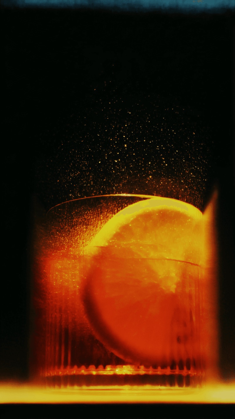 Molten Alloy · by Jamey Gannon · molten metal, orange glow, industrial texture